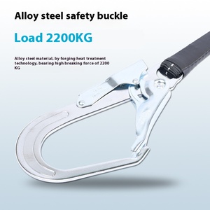 Single Waist High Construction Safety Harness Wear-Resistant Electrician Safety Rope with Waist Seat <strong>Belt</strong> <strong>for</strong> Industrial Use - Product Image 3