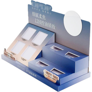 Tùy chỉnh các tông Lipgloss hiển thị treo chốt mỹ phẩm Pop Up Countertop PDQ trang điểm truy cập đứng cho son môi logo in - Product Image 1