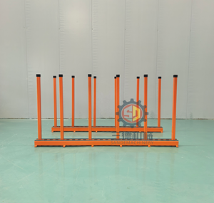 SANDE Ağır Hizmet Tipi Çelik Pimli Tasarım Depolama Rafı Granit ve Mermer Levhaları için Depo - Product Image 4