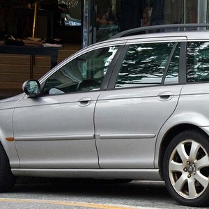 Jaguar x-loại gió visors, PMMA tối khói, STICK-ON không khoan, phù hợp với 2002 2008 Sedan/Wagon - Product Image 4