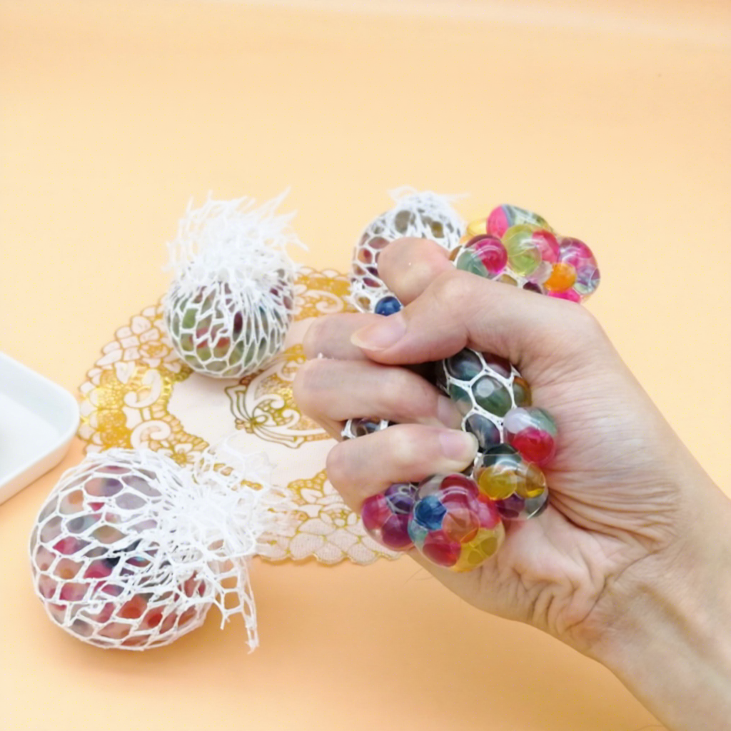 6cm colored bead Grape Squish