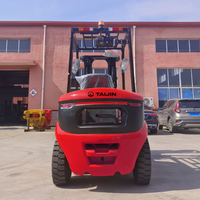 Chariot élévateur diesel CPCD35 de 3,5 tonnes personnalisé en usine pour la logistique, l'entreposage, le transport et la manutention de matériaux industriels