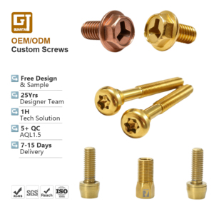 <span class=keywords><strong>Vis</strong></span> de sécurité antivol à tête cylindrique à embase Torx, micro CNC personnalisées M2 M3 M4 M5 M6, en cuivre, avec épaule et embase Torx - Product Image 1