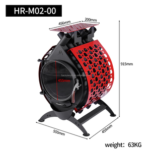 Chimenea Moderna Independiente de Acero Laminado en Frío para Leña, Estufa Interior para Sala de Estar y Uso en Hoteles M02 Personalizada - Product Image 6