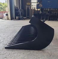 RSBM Rake Riddle Bucket 60'' 1524mm Skeleton Bucket 6 Ton Mini Excavator.