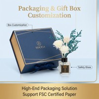 Diffuseur de parfum en gros OEM 50 ml personnalisé avec emballage sur mesure pour l'image de marque d'entreprise
