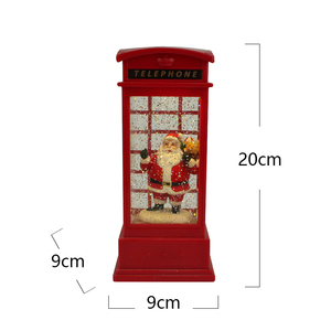Modelo <span class=keywords><strong>de</strong></span> estatuilla <span class=keywords><strong>de</strong></span> Papá Noel cabina telefónica luz nocturna 3D artesanías <span class=keywords><strong>de</strong></span> <span class=keywords><strong>resina</strong></span> personalizadas regalos <span class=keywords><strong>de</strong></span> globo <span class=keywords><strong>de</strong></span> nieve <span class=keywords><strong>de</strong></span> Navidad adornos <span class=keywords><strong>de</strong></span> Arte <span class=keywords><strong>de</strong></span> mesa - Product Image 5