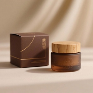 Envases Personalizados para Cuidado de la Piel, Frascos de Vidrio Cosméticos Mate, Transparentes y Esmerilados de 5g, 10g, 20g, 30g, 50g, 100g para Crema Facial con Tapas de Rosca - Product Image 3