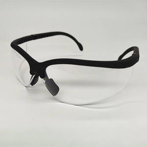 防曇保護安全メガネANSIZ87.1 <span class=keywords><strong>LED</strong></span>ライト付き安全ゴーグルガラス傷防止メガネ - Product Image 5