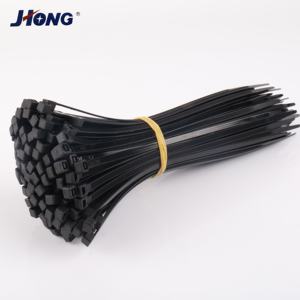 Jiuhongは、高品質の耐久性のあるケーブルタイを備えたサンプルナイロン66ケーブルジップタイのセルフロック電気配線を提供します - Product Image 2