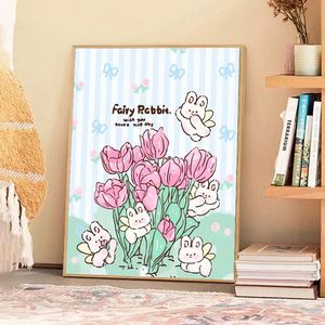 Kit di Pittura a Olio Digitale con Coniglietto per Bambini, Set Fai-<span class=keywords><strong>da</strong></span>-Te per Decorazione Casa - Product Image 6