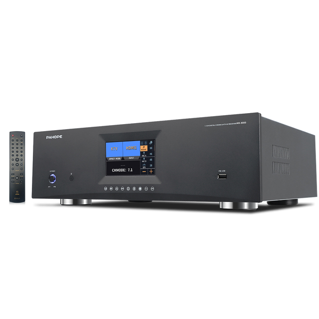 7.1 Home Theater Systems Power Amplifier 3D/8K DTS Digital HD KTV Karaoke Audio Av Receiver Sound Amplifier