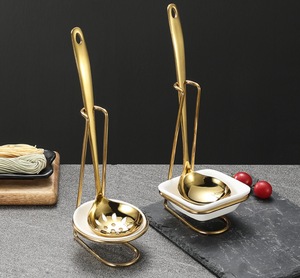 <span class=keywords><strong>Porte</strong></span>-cuillères et <span class=keywords><strong>porte</strong></span>-<span class=keywords><strong>louche</strong></span> en acier inoxydable pour cuisine - Product Image 1