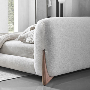 Juego de Dormitorio de Estilo Moderno, Ligero y Lujoso, Cama Suave y Cómoda, Diseño Moderno, Estructura de Madera - Product Image 6