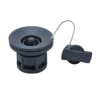 Fabrikpreis POM Kunststoff Starres Luftventil für Schlauchboote PVC-Rumpf 15 PSI