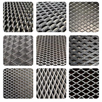 Tôles de treillis métallique expansé en acier au carbone à perforation losange surélevée, direct usine, pour passerelles industrielles, plateformes et revêtements de sol