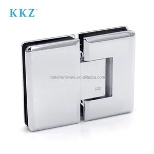 KKZ produsen engsel Pancuran tanpa bingkai, aksesori perangkat keras pintu kaca Tempered kamar mandi Stainless Steel