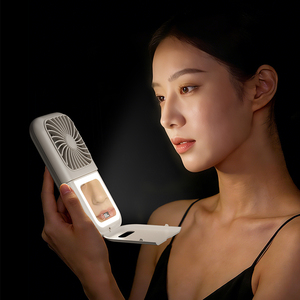 Ventilateur portable pliable mini LED lumineux avec batterie 2000 mAh et affichage numérique à 5 niveaux – Offre spéciale - Product Image 6