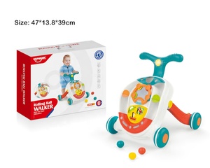 Balles roulantes musicales éducatives amusantes pour tout-petit jouets Push roues réglables bébé marcheurs activité - Product Image 2