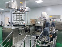 Équipement cosmétique : Machine et ligne de production de dentifrice – Homogénéisateur sous vide efficace pour la fabrication de dentifrice