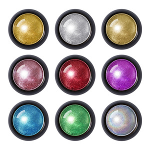 18 Colors Solid Mirror Chrome Nail Powder <b>Magic</b> Pigment Compact Metallic Nail Art Powder for Manicure - Product Image 6