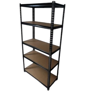 American Style Rivet Gourd Hole Shelf Carbon Steel Adjustable Storage Rack For Living Room Study Bedroom Kitchen - Product Image 4