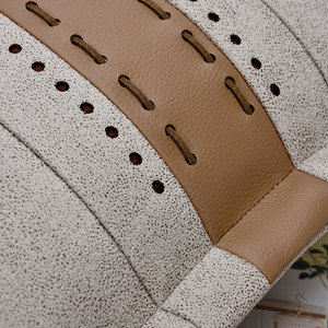 AIBUZHIJIA Taie d'oreiller décorative grise de luxe 30*50 Taie d'oreiller Faux <span class=keywords><strong>cuir</strong></span> Housses de coussin <span class=keywords><strong>pour</strong></span> <span class=keywords><strong>canapé</strong></span> <span class=keywords><strong>canapé</strong></span> - Product Image 5