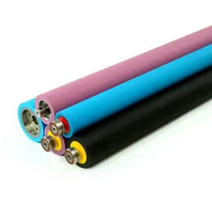 2023 Plastic Machine Roller Silicagel Epdm Nbr Rubber Shaft Roller Rubber Laminating Machine Offset Printing Rubber Rollers