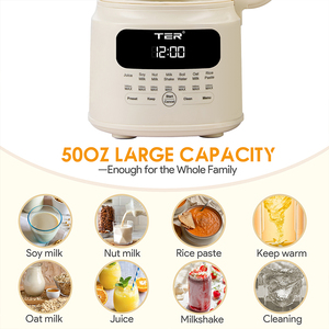 מכשירי חשמל ביתיים חימום חשמלי אוטומטי סויה חלב מכונת כביסה יצרנית חלב סויה - Product Image 2
