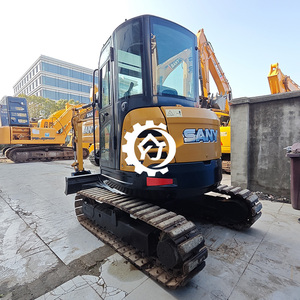 Mini-excavatrice SANY SY35U d'occasion, équipement compact sur chenilles hydraulique fiable pour les projets d'ingénierie urbaine - Product Image 4