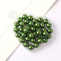 Perles en ABS colorées à trou droit de 3 à 14 mm, perles en vrac pour la fabrication de colliers, bracelets, coques de téléphone, perlage, strass 3D, vêtements