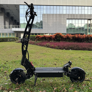 Geofought R6 60V Dual Motor Foldable Electric <b>Scooter</b> 60-120km Long Endurance Adult <b>E</b> <b>Scooter</b> With Front And Rear Suspension - Product Image 5