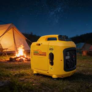 Factory Wholesale Mini Portable Silent Single Cylinder <b>Generator</b> Recoil Start 41CC 0.85KW for <b>Camping</b> & Home Use - Product Image 1