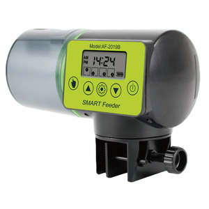 Plastik tatil kutulu akıllı otomatik balık besleyici dijital zamanlayıcı ayarlanabilir elektrik tankları için akvaryum gıda dağıtıcı - Product Image 1