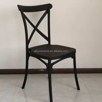 Chaise de salle à manger de luxe moderne et tendance pour célébrités, avec accoudoirs en acrylique, idéale pour banquets et événements de mariage