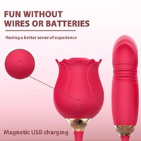 Neue Rosen form Vagina Saugen Vibrator Intim Gute Nippel Sauger Oral Lecken Klitoris Stimulation Leistungs starke Sexspielzeug Für Frauen
