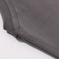 100% katoenen premium unisex gebreide t-shirt met effen ontwerp, op maat bedrukt