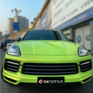Phim đổi màu thân xe màu xanh táo C5TOPFILM, bao bì phim Polyvinyl Chloride, phim PPF màu, phim bao bì ô tô - Product Image 3