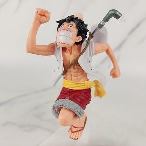 Mercancía de Anime del País de Wano, Figura Decorativa de PVC de <span class=keywords><strong>Luffy</strong></span> con Sombrero de Paja, Diseño en Caja, Temática de Películas y TV, 14 cm, Venta al Por Mayor - Product Image 6