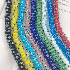 Jewelry Accessories Supplier Multi color Handcrafted Evil Eyes Glass Beads Bulk For Jewelry Making