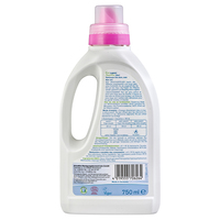 Adoucissant pour tissus écologique végan KLAR RTS 1, 750 ml, sans parfum, 30 lavages, détergent à lessive liquide pour bébé