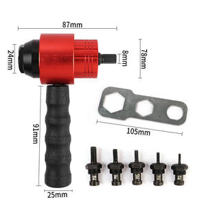M3 M4 M5 M6 M8 Electric Brushed Motor 3.6V Rivet Nut Gun Converter Home Nut <b>Riveting</b> <b>Machine</b> DIY Plug-in Quick <b>Riveting</b> Tool - Product Image 3