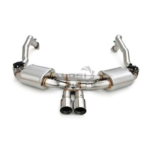 Escape Trasero Valvetronic SS304 para Porsche Boxster <span class=keywords><strong>GTS</strong></span> Cayman <span class=keywords><strong>GTS</strong></span> 981 2014-2016 3.4L Escape de Alto Rendimiento - Product Image 4