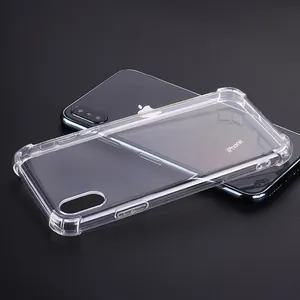 安全气囊设计软透明TPU外壳全保护器橡胶水晶透明手机外壳适用于iphone 12 13 pro max