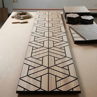 Panneau acoustique en polyester imperméable et résistant à l'humidité, service de fabrication OEM, panneau acoustique mural, panneau décoratif en feutre