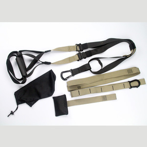สายรัดฝึกความแข็งแรงแกนกลางลำตัว Penglai Suspension Trainer ขนาด 3.5 ซม. พร้อมสายรัดต้านทานและอุปกรณ์เสริมสำหรับออกกำลังกายที่บ้าน - Product Image 4