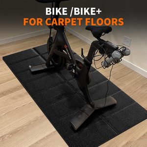 Tapis de protection pour vélo d'appartement, tapis pour vélo d'entraînement, tapis pour vélos de spinning d'intérieur et tapis de marche sur sol dur - Product Image 3