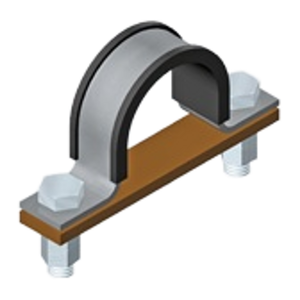 고하중 파이프 클램프 행거 <span class=keywords><strong>PVC</strong></span> 파이프 새들 클램프 파이프 행거 클램프 - Product Image 3