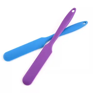 Utensilios de cocina Raspador de crema Cuchillo pequeño en forma de raspador de mermelada Herramienta para hornear Raspador de pasteles