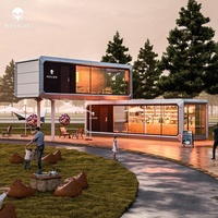 Maison en acier de type capsule spatiale, durable, résistante aux intempéries, petite ferme, bureau à domicile, magasin, extérieur